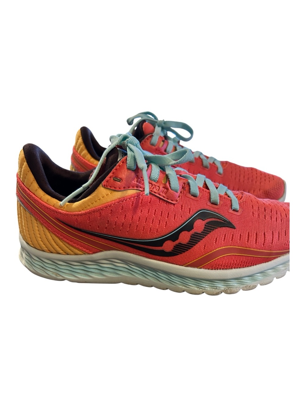 Saucony Kinvara ll Running Shoes In Coral/Red